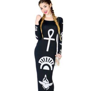 KILLSTAR Egyptian symbol dress